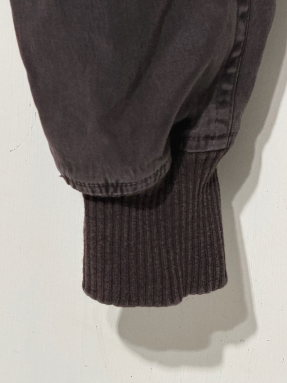 James Perse Multi Media Dark Brown Drawstring Joggers - Picture 5 of 10